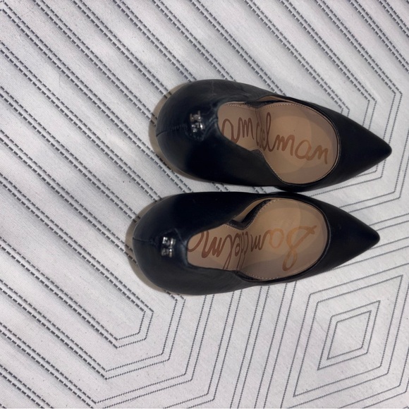 Sam Edelman | Black Hazel Pointed Toe Heel | Size 7.5 US | 3.75” - Picture 10 of 10